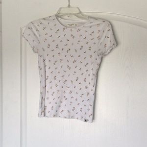 Abercrombie kids size 13/14 floral shirt